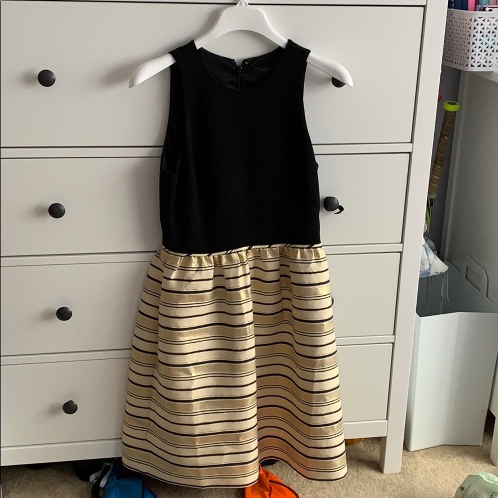 Black and Gold Dress